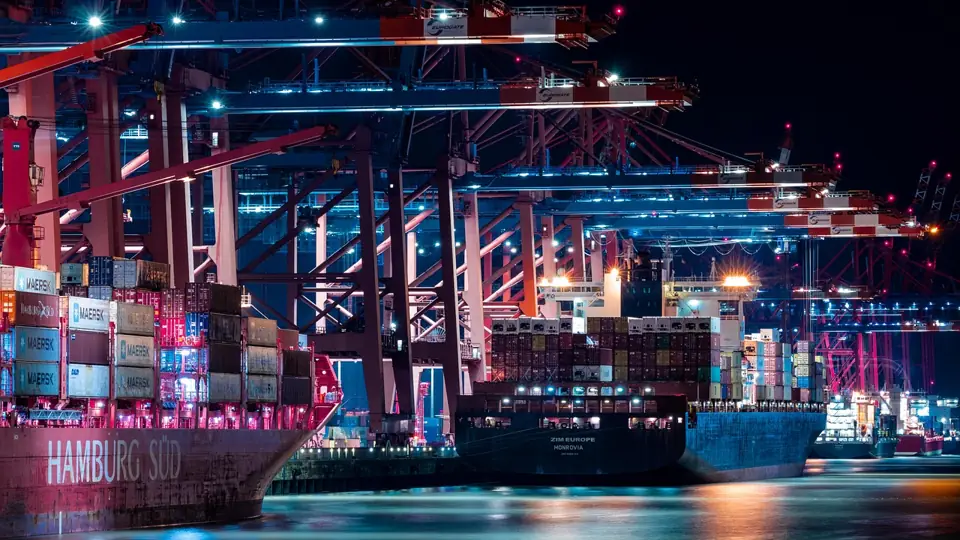 Illustration de la partie « Cartographier les acteurs, les flux et les infrastructures de la chaîne maritime » du cours Logistique maritime et portuaire — flux, acteurs et opérations